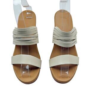 Teva Arrabelle Leather Cork Wedge Strappy Sandal